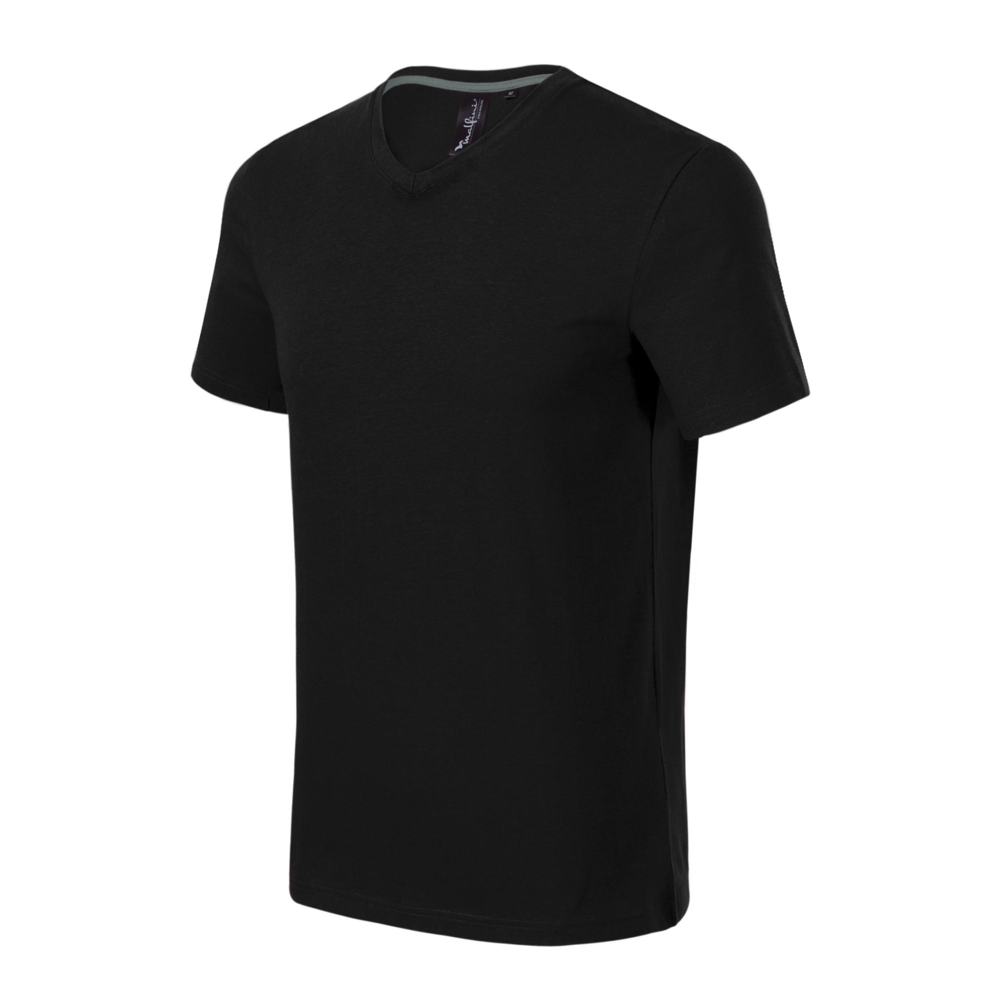 Tricou pentru bărbaţi Action V-neck 700 Negru
