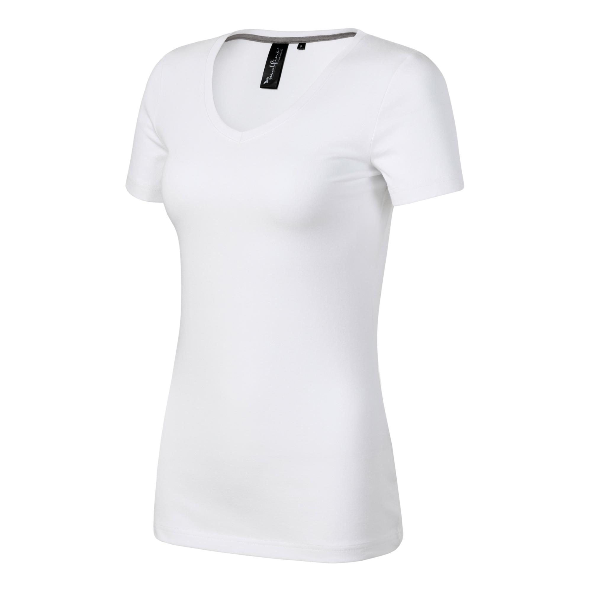 Tricou pentru damă Action V-neck 701 Alb