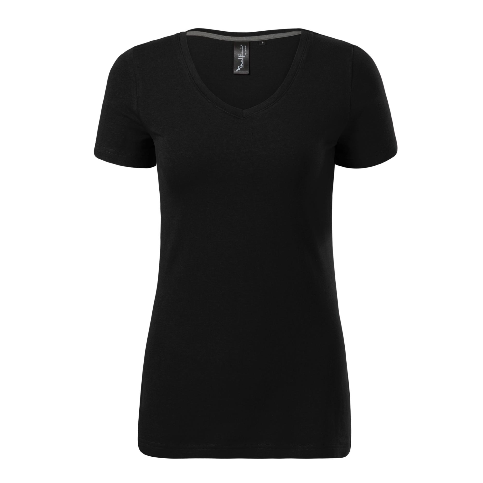 Tricou pentru damă Action V-neck 701 Negru L