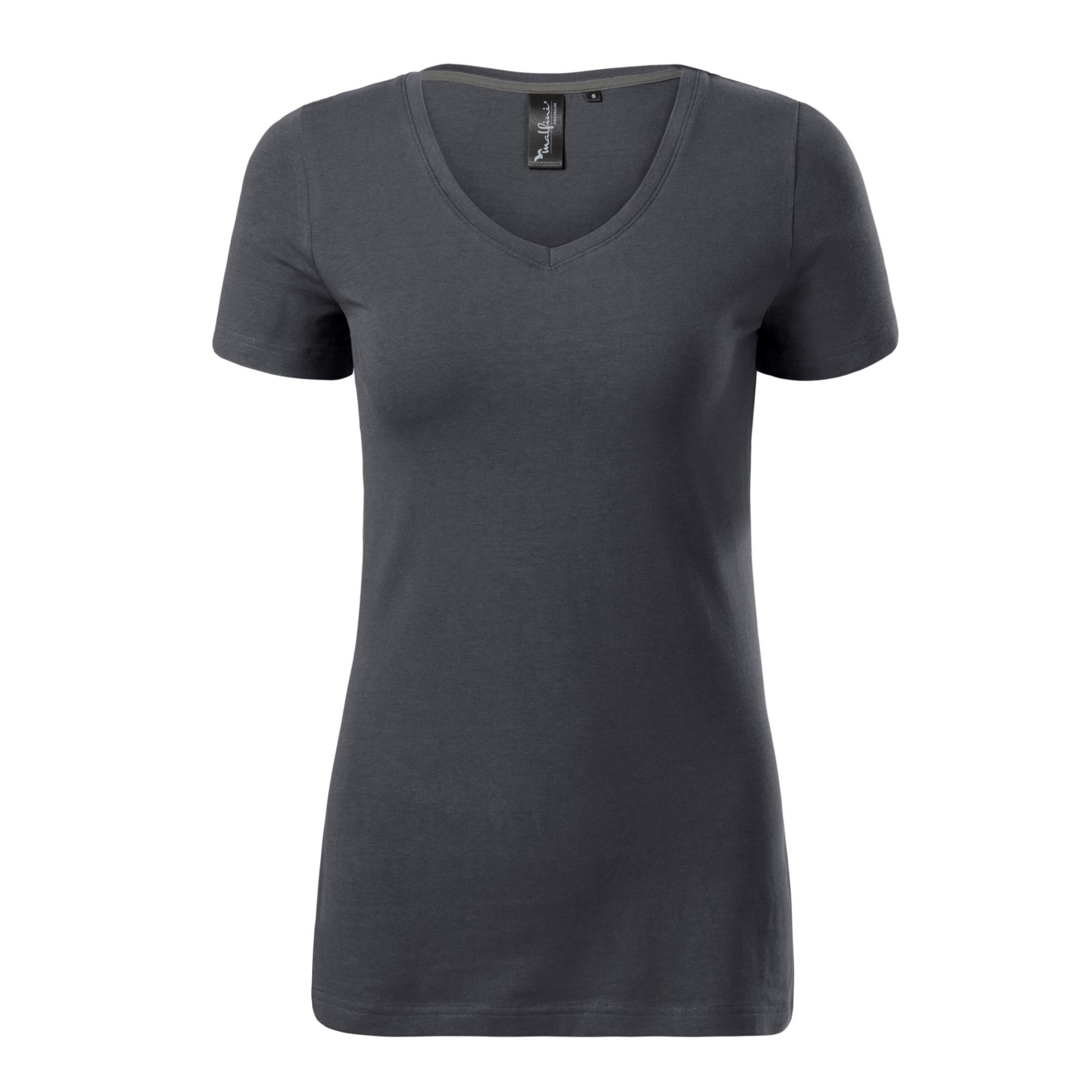 Tricou pentru damă Action V-neck 701 Light anthracite L