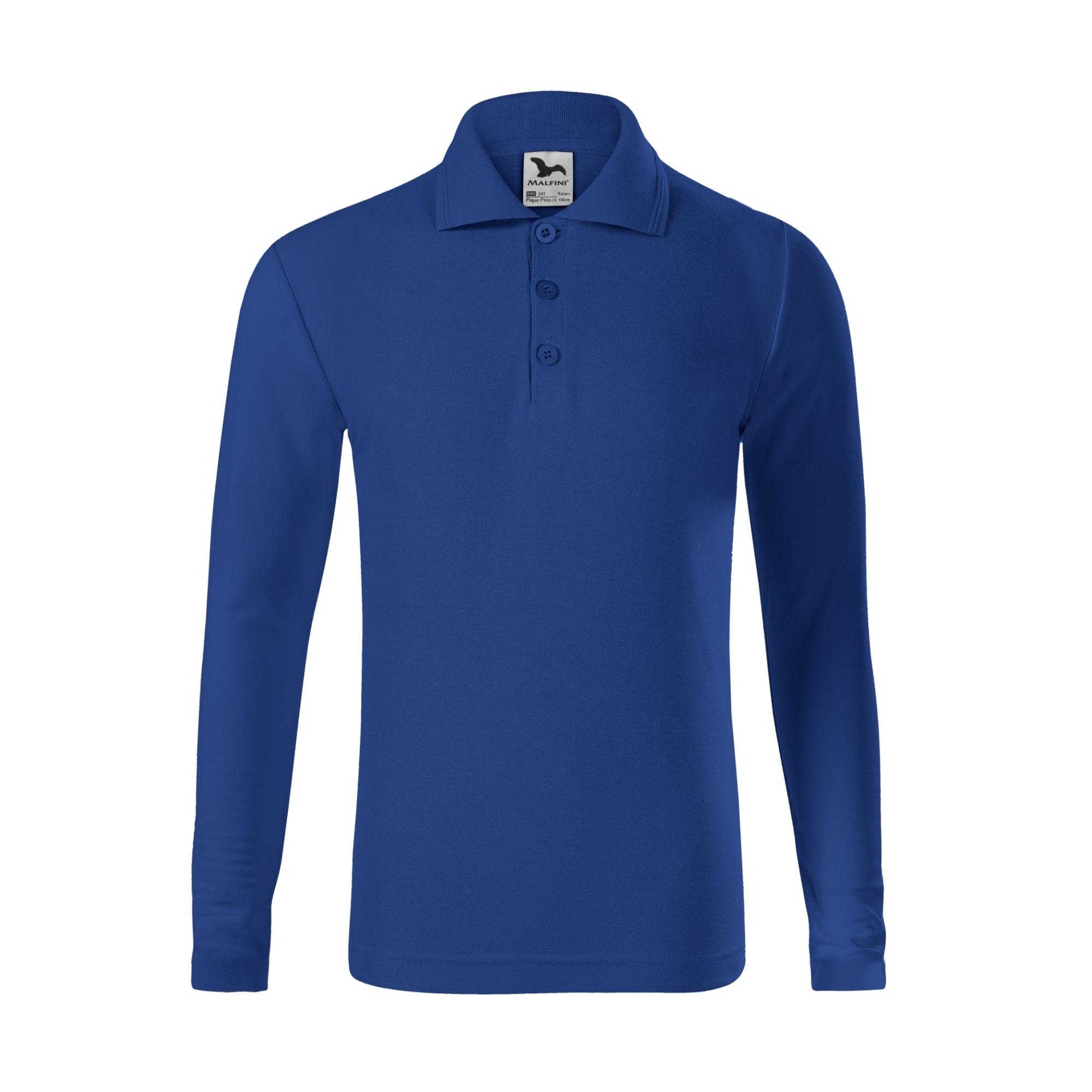 Tricou polo pentru copii Pique Polo LS 241 Albastru regal 6 ani