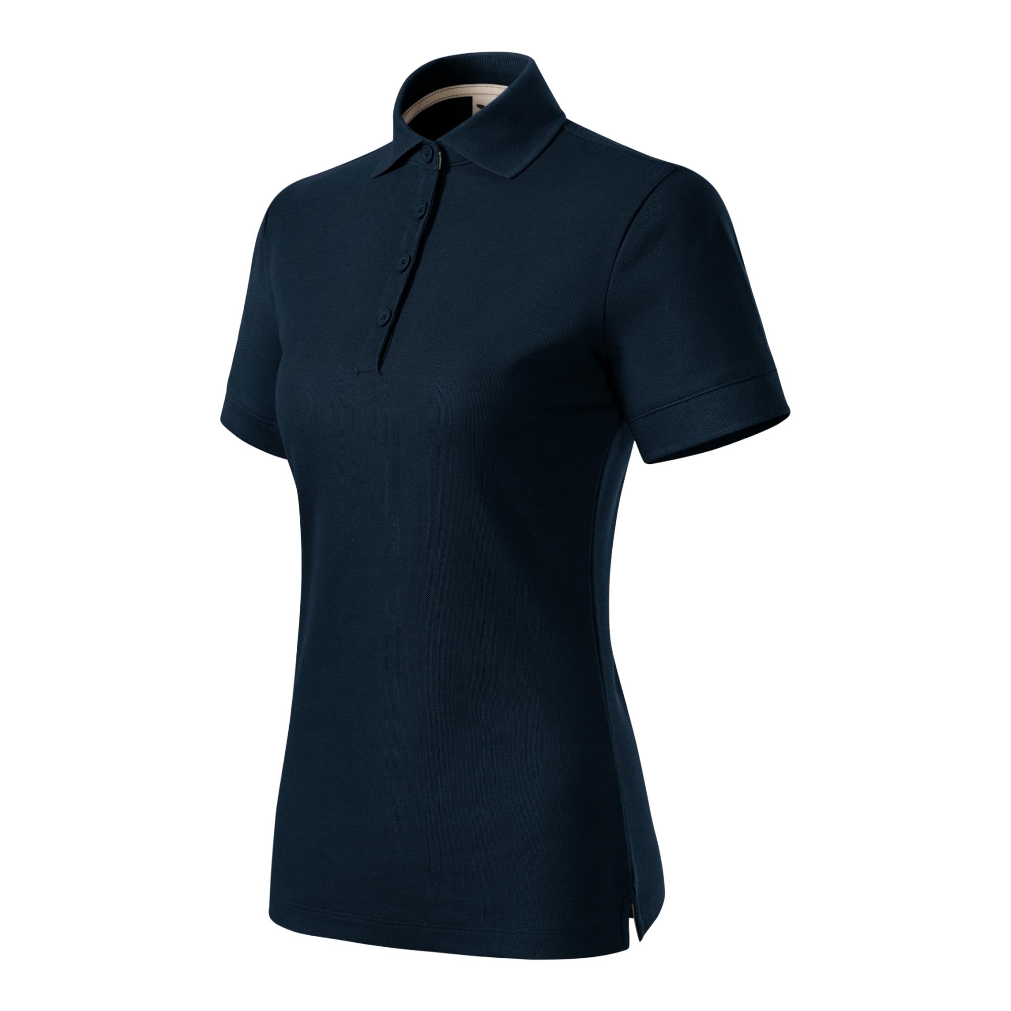 Tricou polo pentru damă Prime (GOTS) X35 Albastru marin