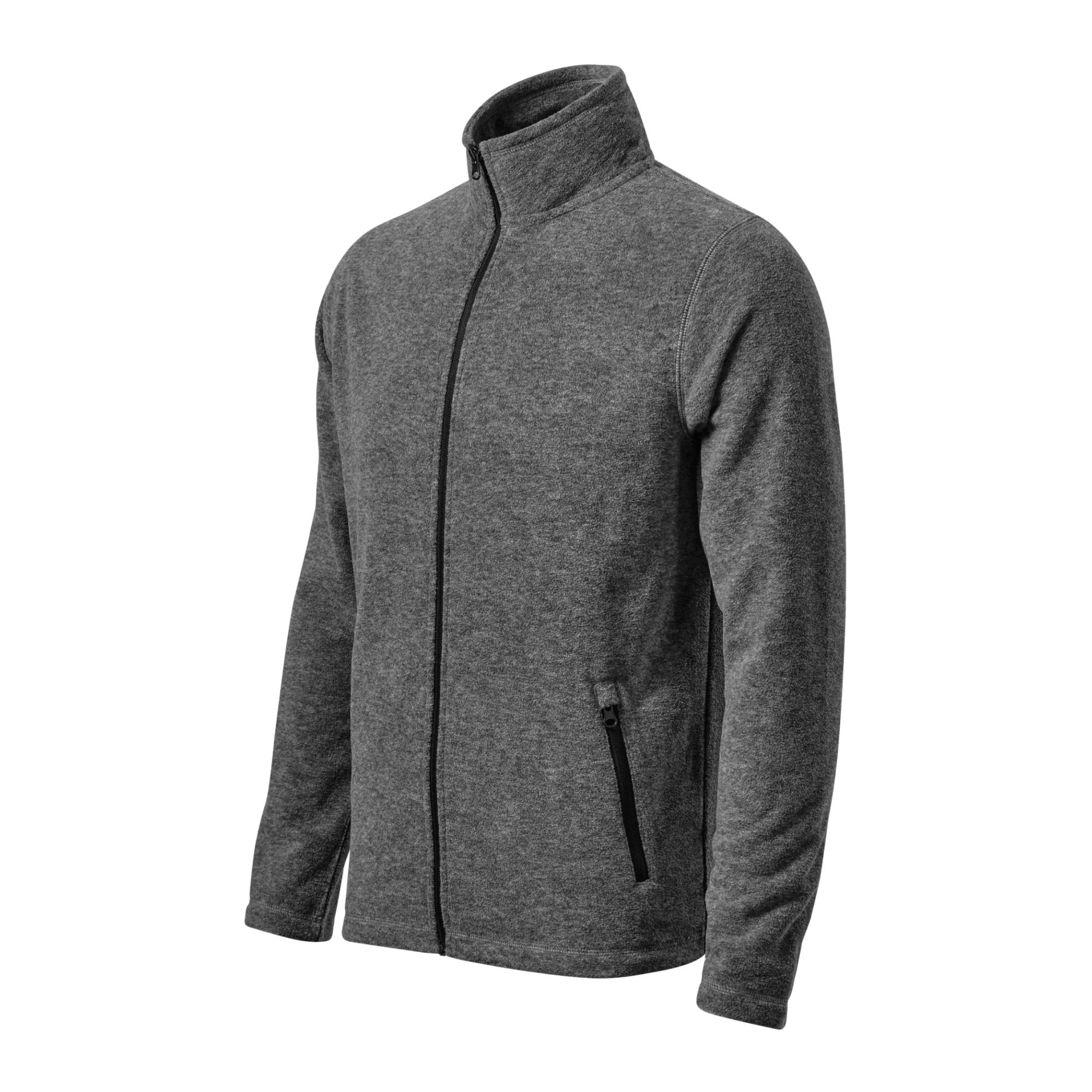 Micro fleece pentru bărbaţi Factor 852 Negru melanj