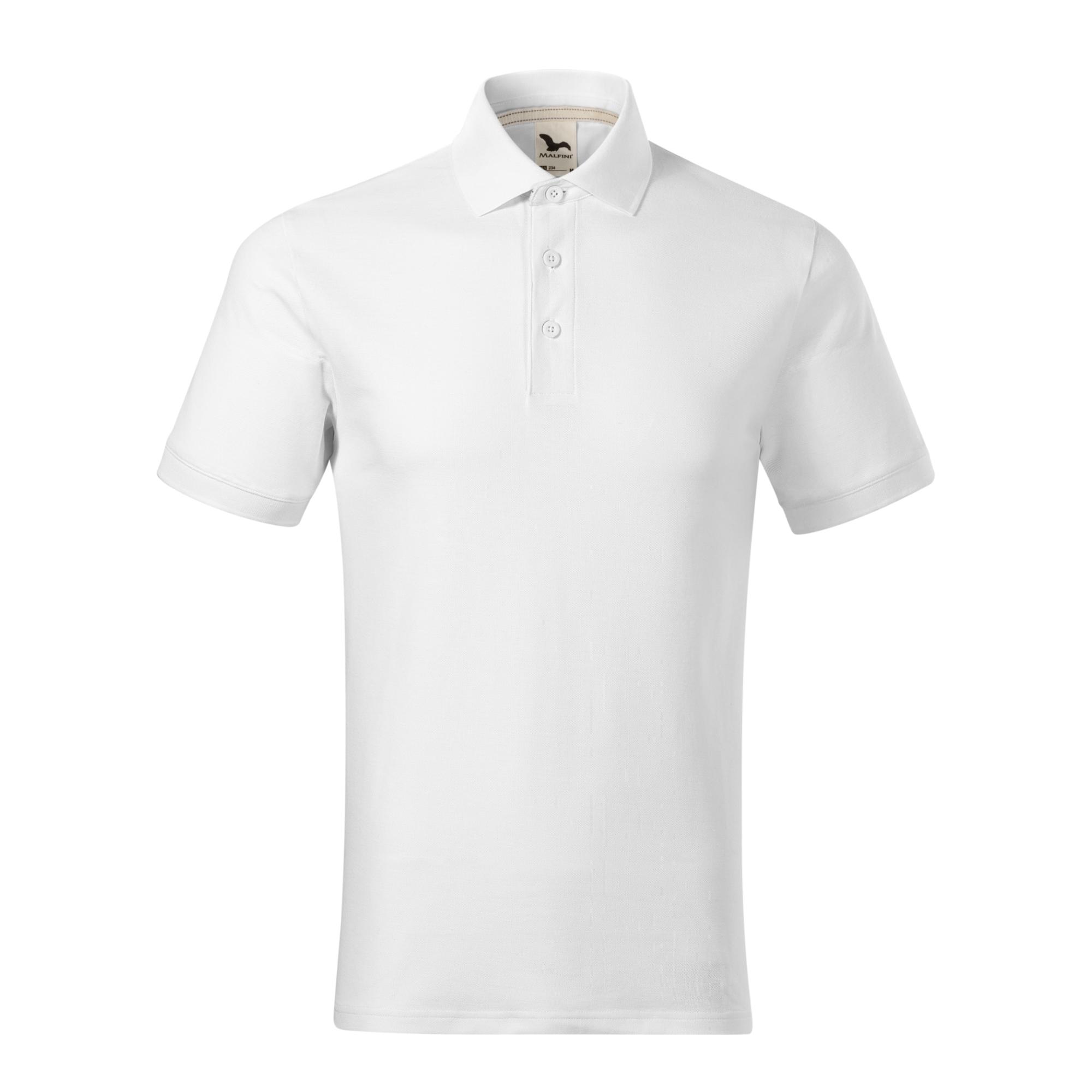 Tricou polo pentru bărbaţi Prime (GOTS) 23Y Alb S
