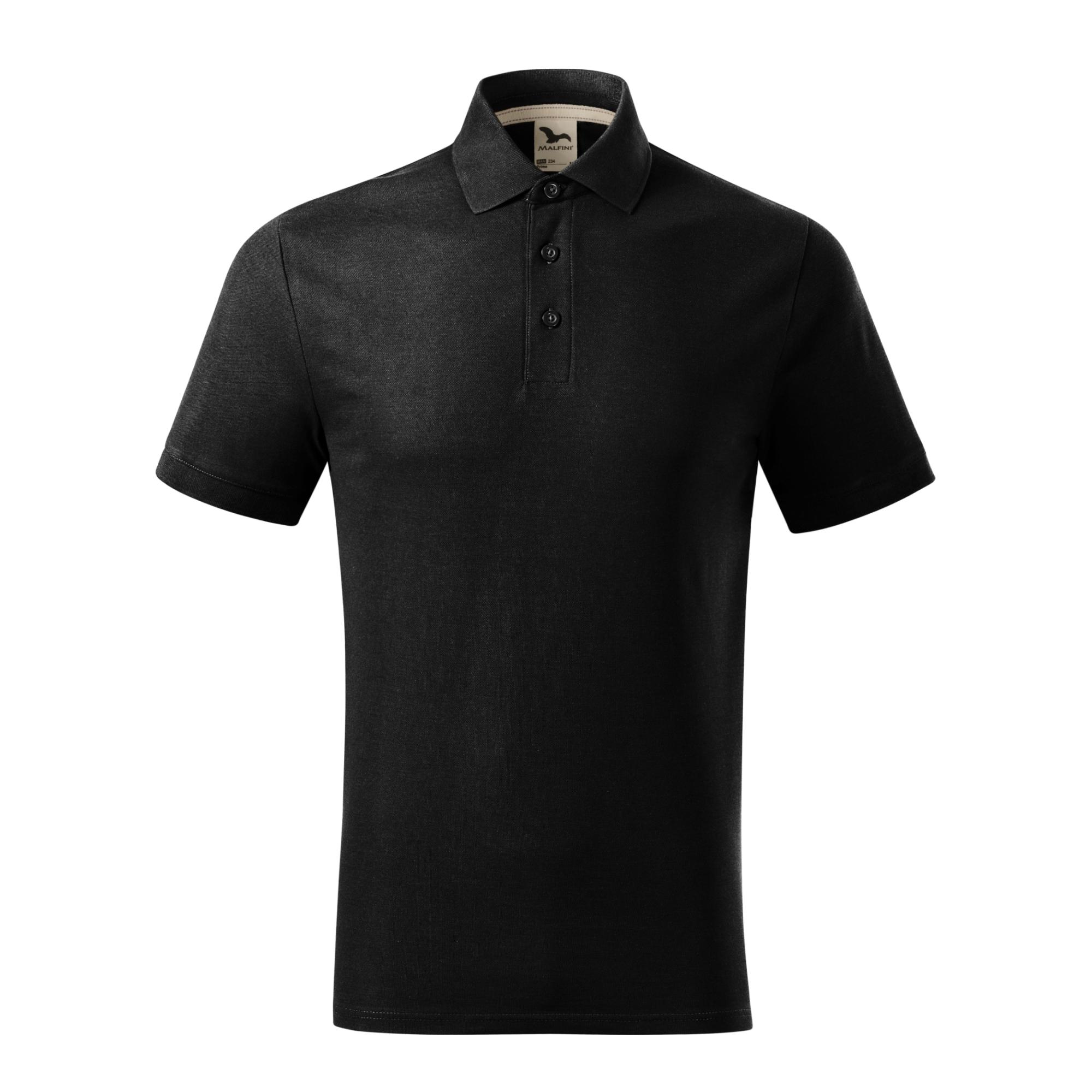 Tricou polo pentru bărbaţi Prime (GOTS) 23Y Negru S