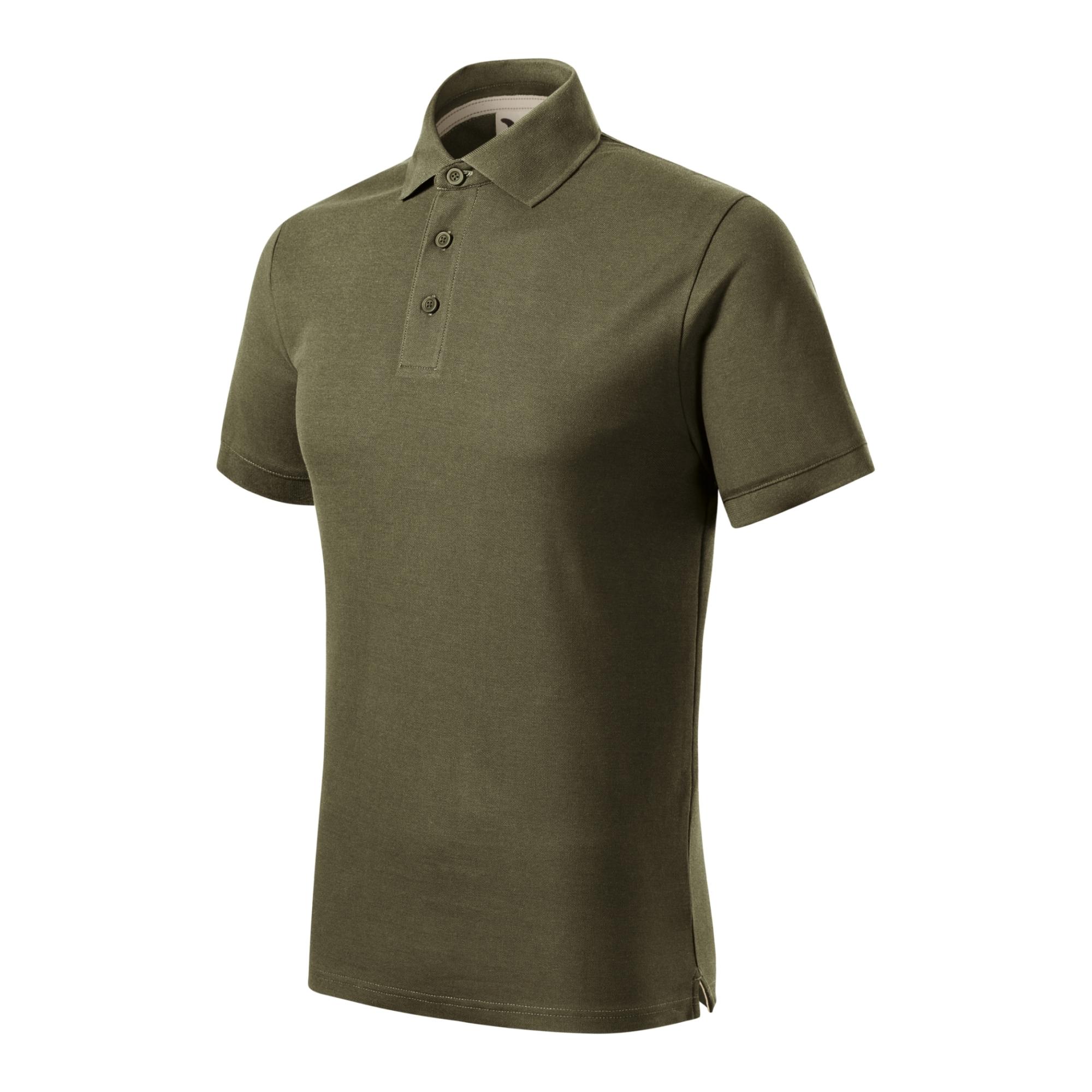 Tricou polo pentru bărbaţi Prime (GOTS) 23Y Military XXL