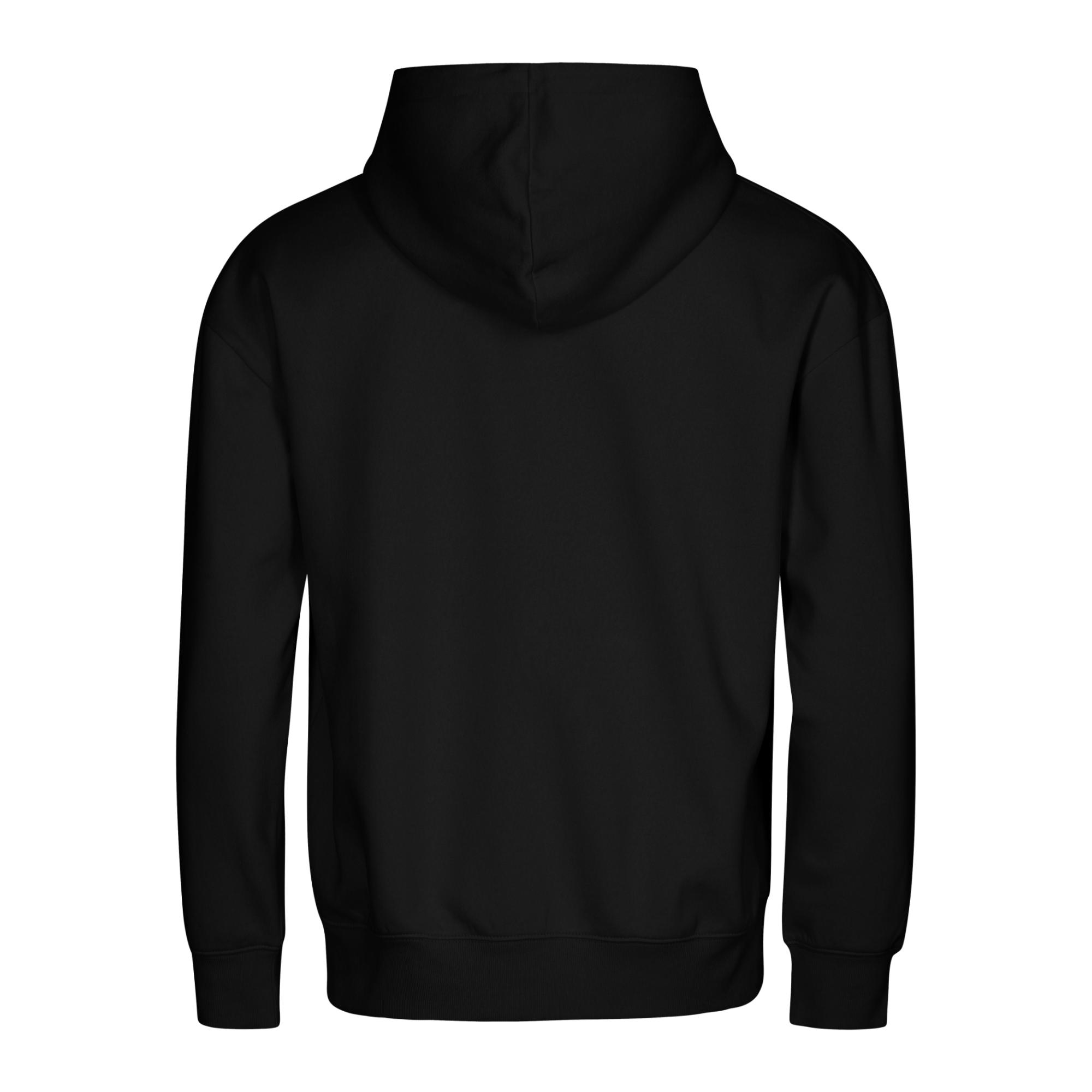 Hanorac unisex Cloud (GOTS) 428 Negru 3XL