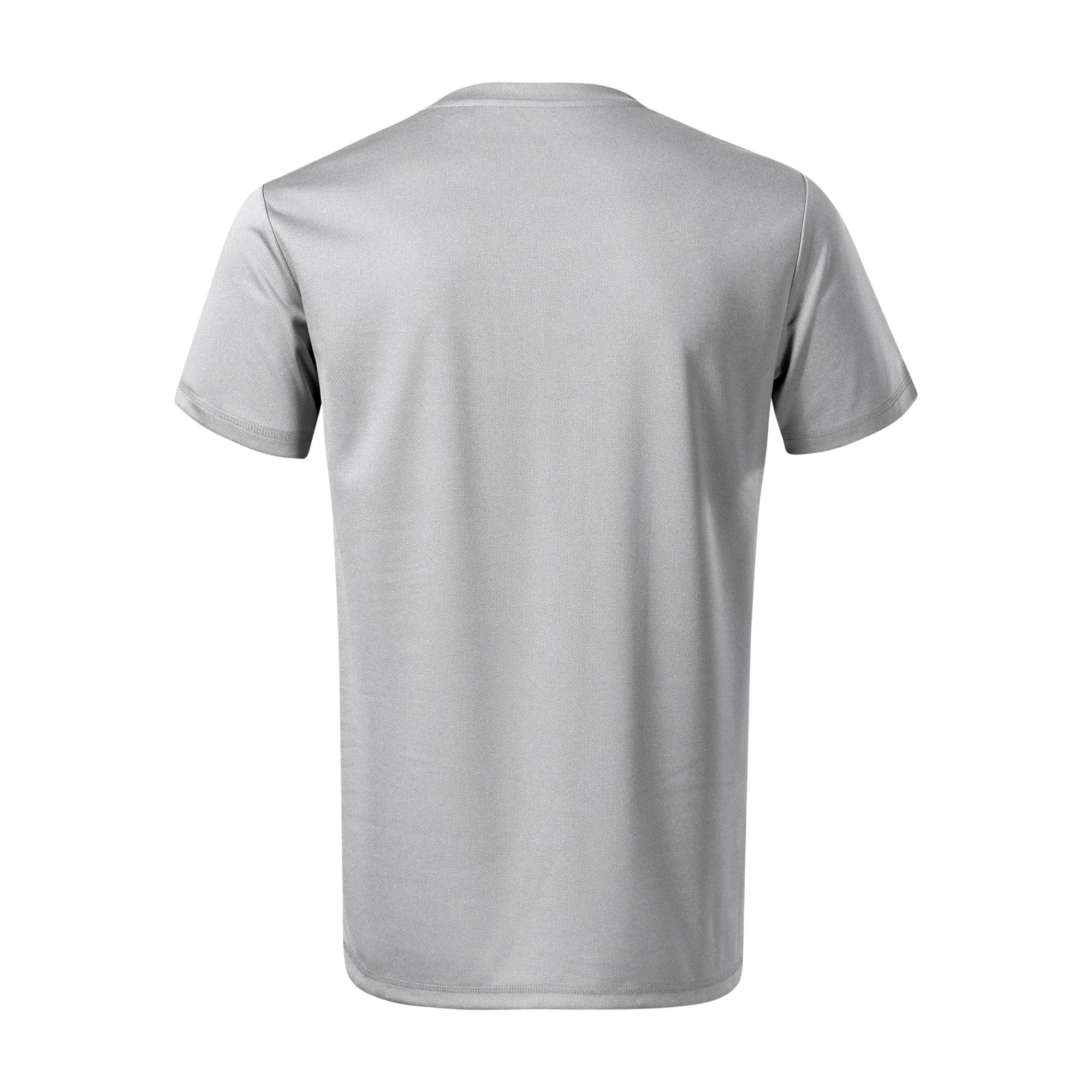Tricou pentru bărbați Zoom 817 Argintiu melanj S