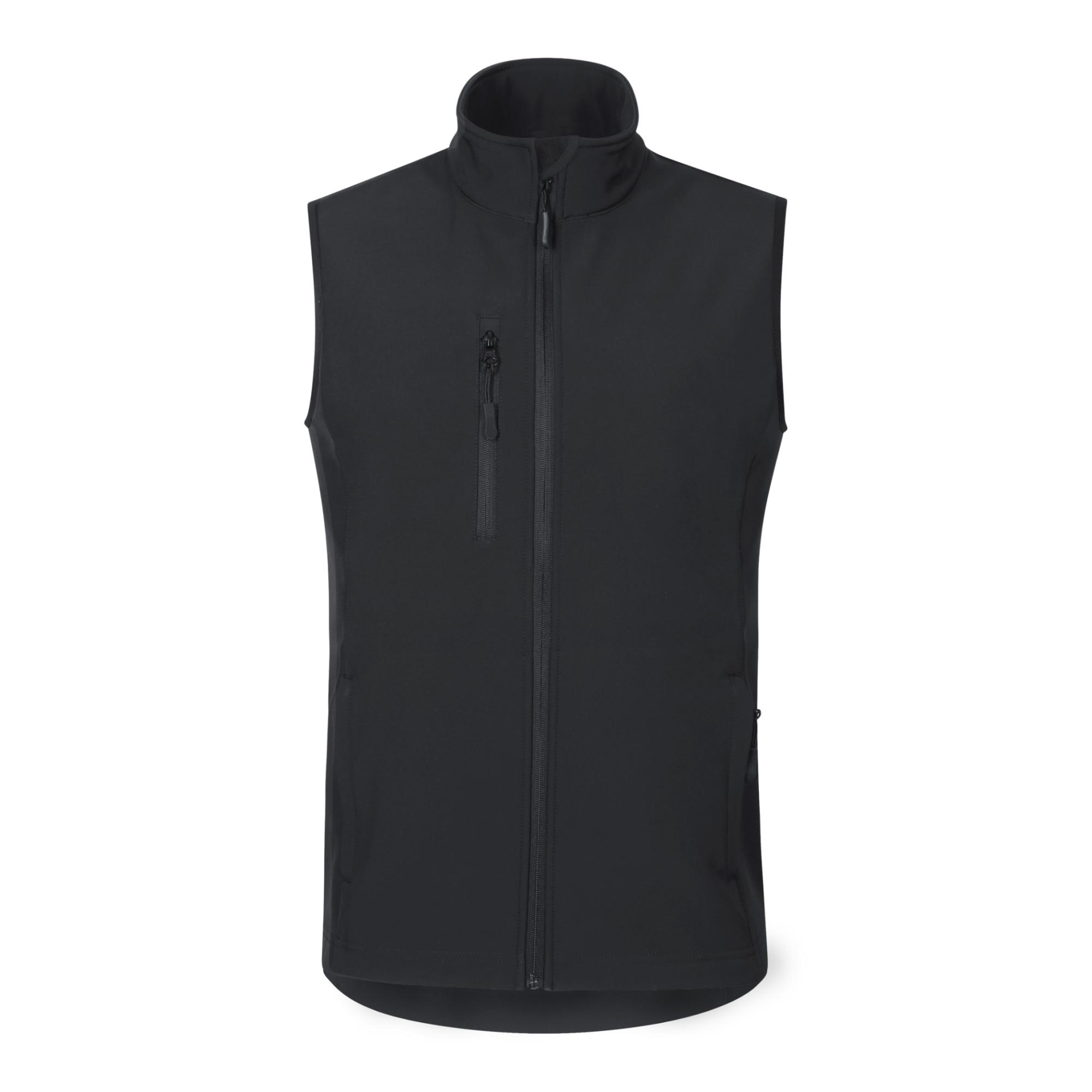 Vestă softshell pentru bărbați Trail 568 Ebony gray 4XL