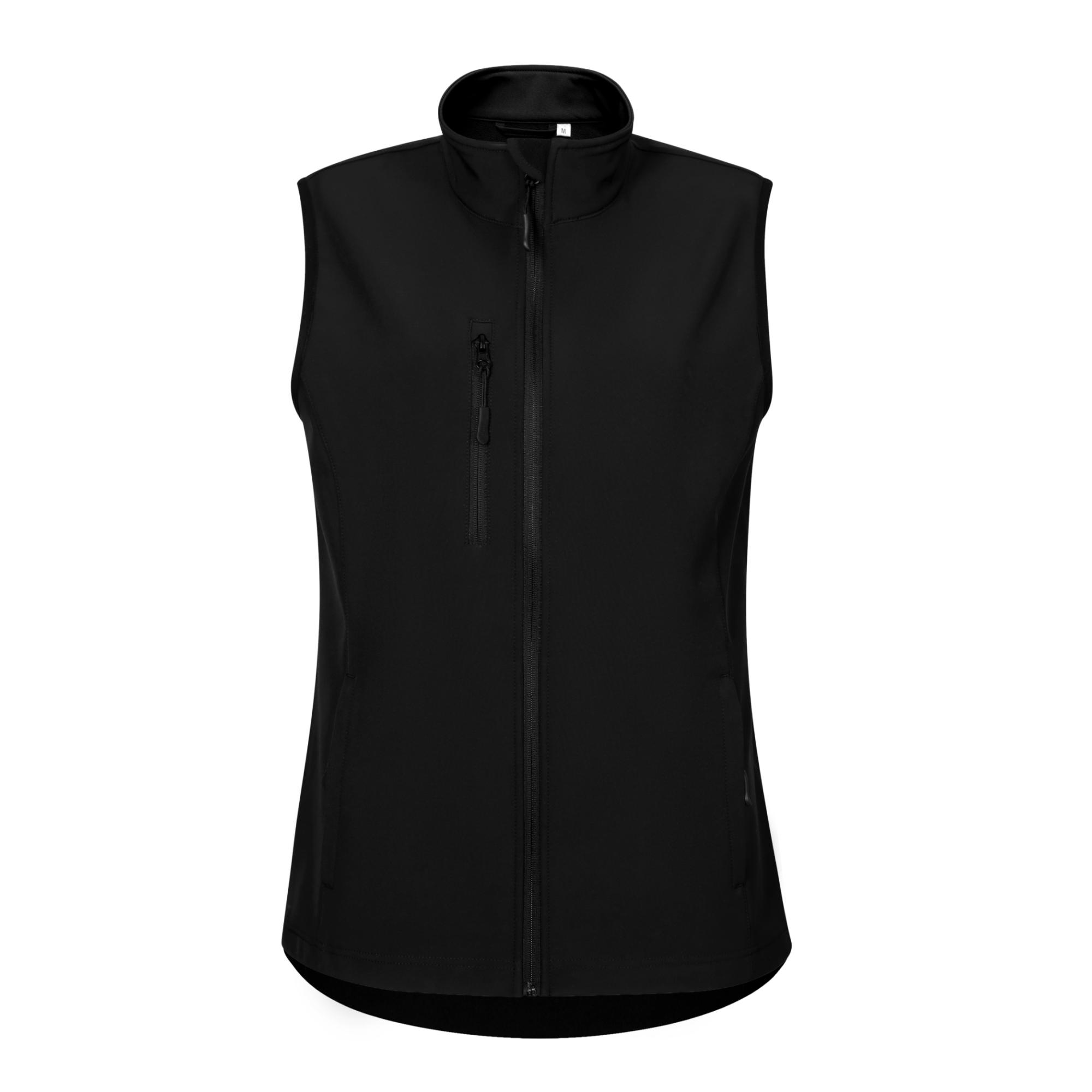 Vestă softshell pentru damă Trail 569 Negru XL
