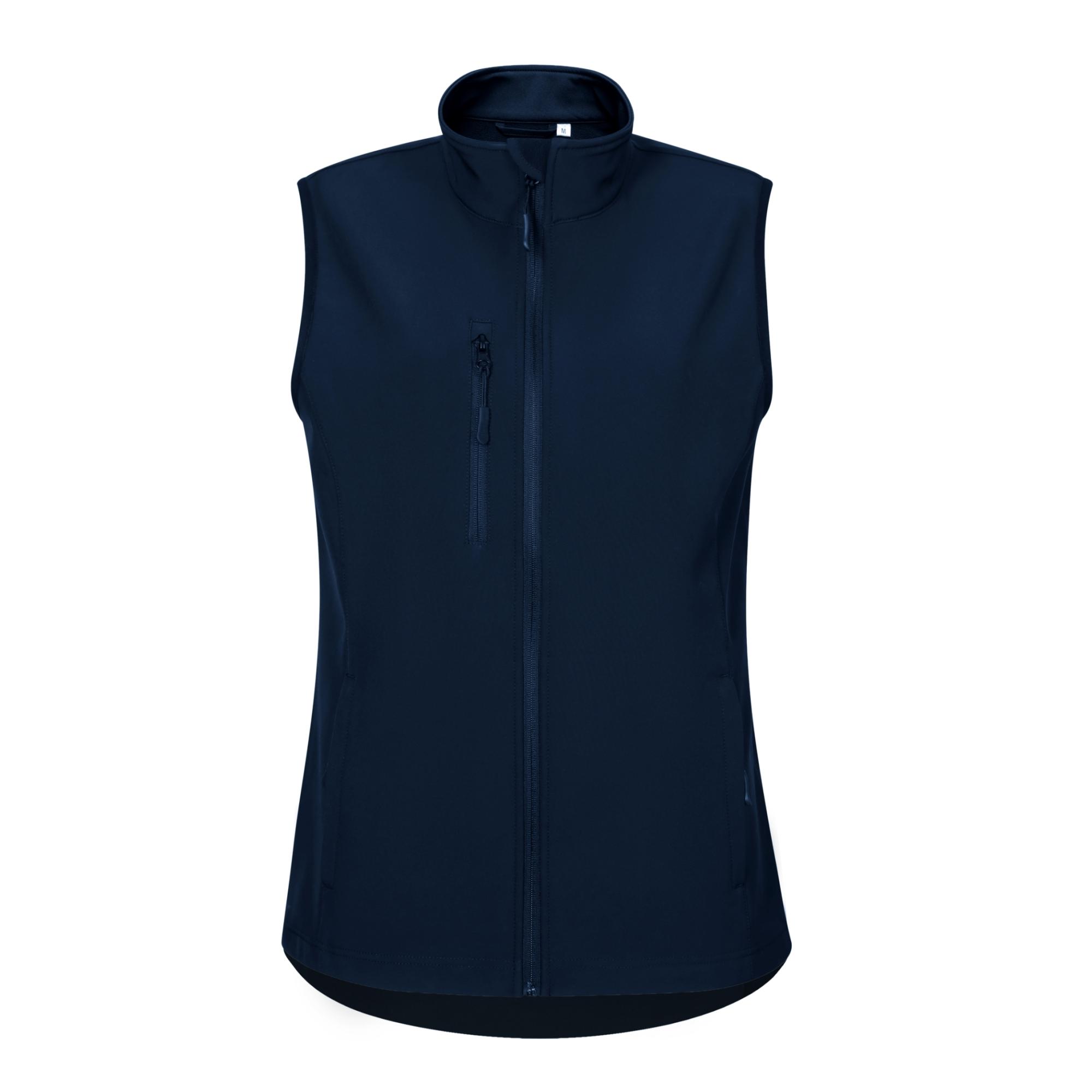 Vestă softshell pentru damă Trail 569 Albastru marin 3XL