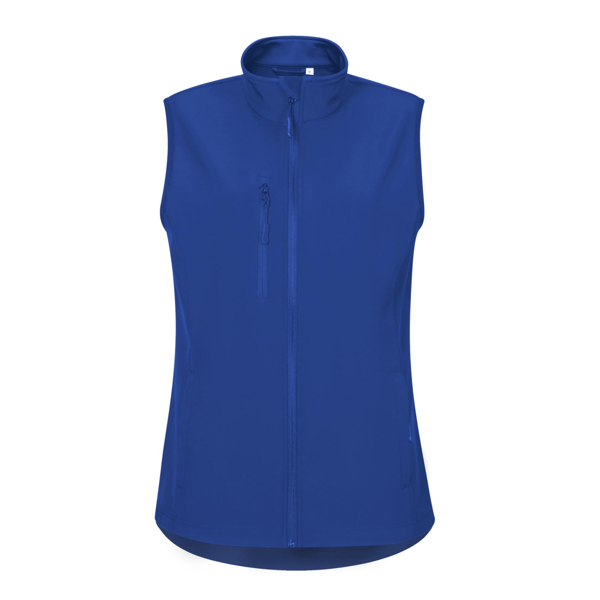 Vestă softshell pentru damă Trail 569 Albastru regal 3XL