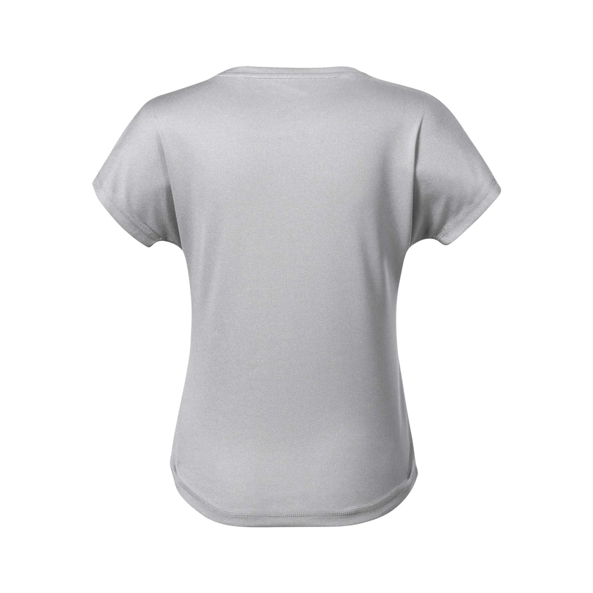 Tricou pentru damă Zoom 818 Argintiu melanj XS