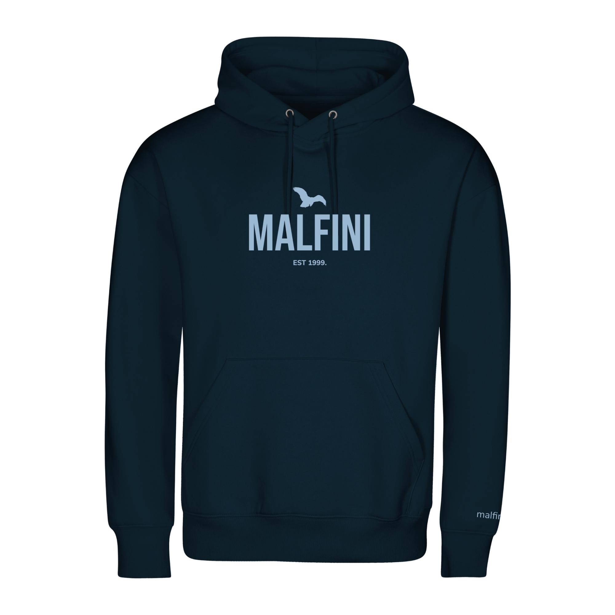 Hanorac unisex MALFINI DRESS CODE CLOUD (GOTS) D91 Albastru marin L